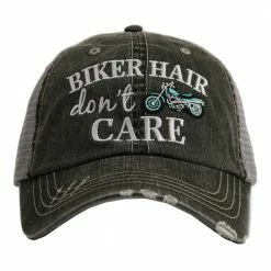 Katydid CAPS & HATS Biker Hair Don't Care Trucker Hat
