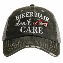 Katydid CAPS & HATS Biker Hair Don't Care Trucker Hat
