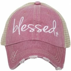 Katydid Blessed Trucker Hat