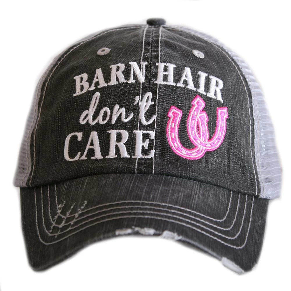 Katydid Barn Hair Don't Care Trucker Hat CAPS & HATS 1 Katydid Barn Hair Don't Care Trucker Hat CAPS & HATS