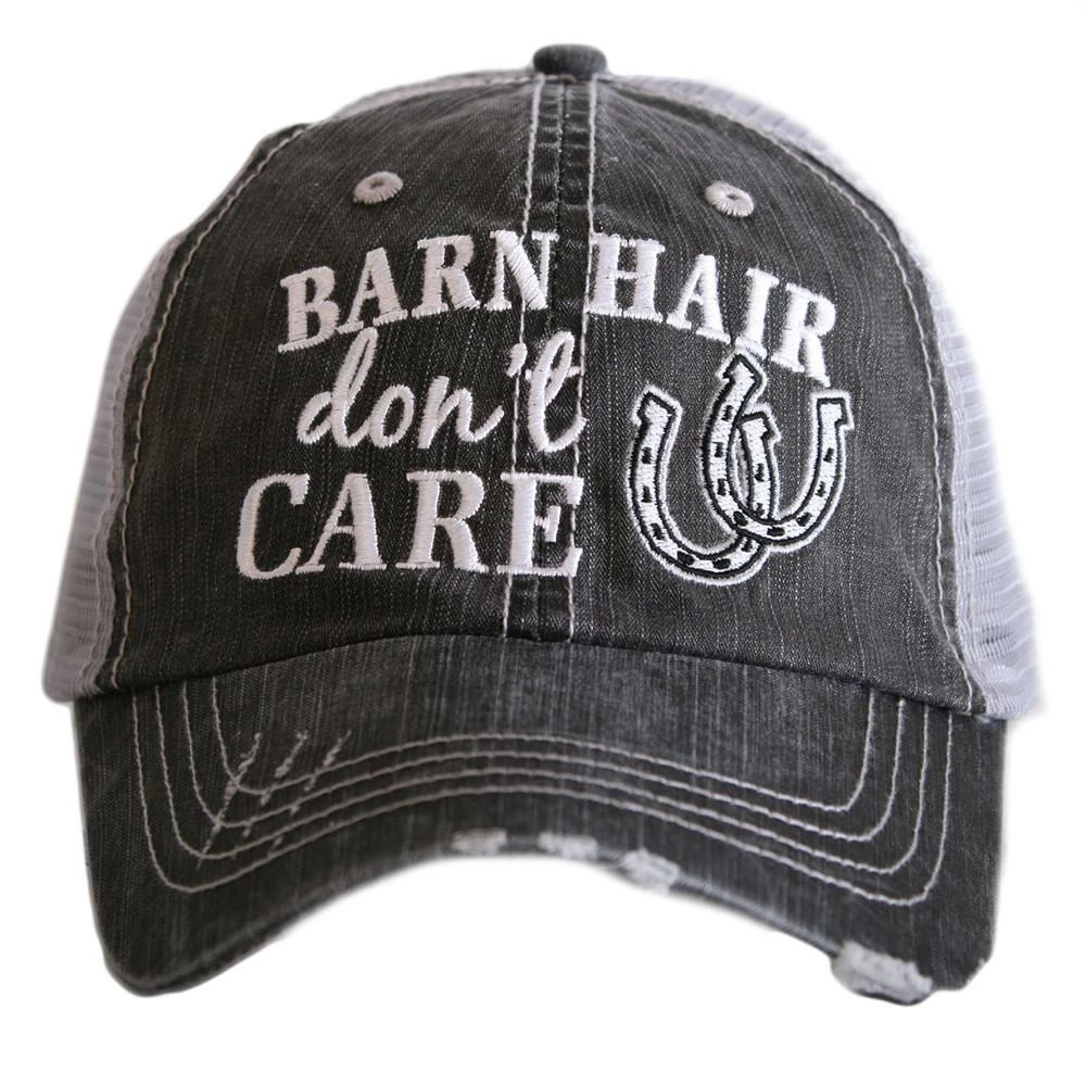 Katydid Barn Hair Don't Care Trucker Hat CAPS & HATS 3 Katydid Barn Hair Don't Care Trucker Hat CAPS & HATS
