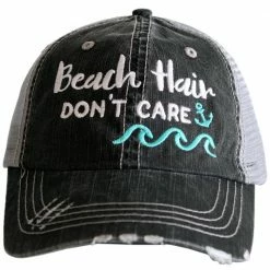 Katydid CAPS & HATS Beach Hair Don't Care Trucker Hat