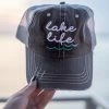 Katydid Lake Life Trucker Hat CAPS & HATS