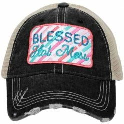 Katydid Blessed Hot Mess Trucker Hat CAPS & HATS