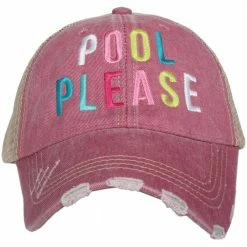 Katydid Pool Please Trucker Hat CAPS & HATS