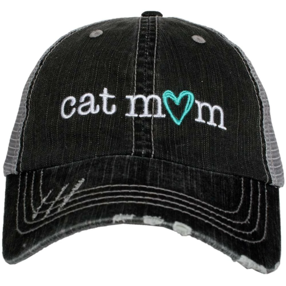 Katydid CAPS & HATS Cat Mom Trucker Hat 1 Katydid CAPS & HATS Cat Mom Trucker Hat