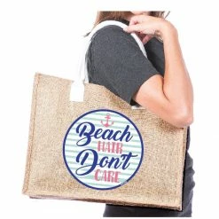 Katydid BAGS, POUCHES & PURSES Beach Hair Don't Care Tote Bag