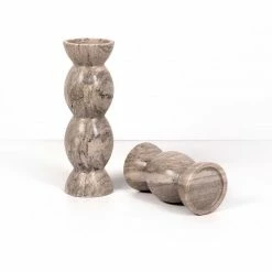 Four Hands Kivu Pillar Candle Holder, Set Of 2 PERSONAL PAMPERING
