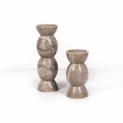 Four Hands Kivu Pillar Candle Holder, Set Of 2 PERSONAL PAMPERING