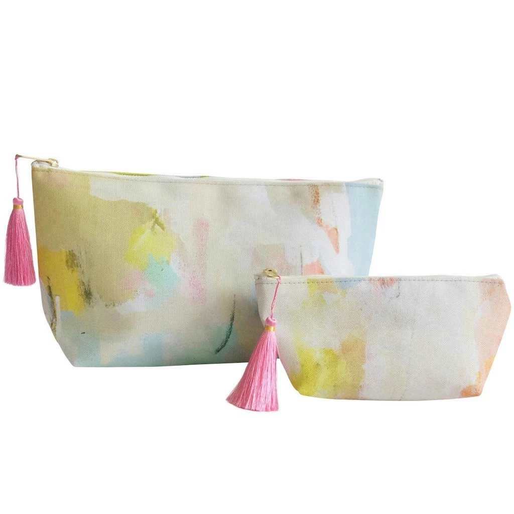 Laura Park Designs Coral Bay Orange Cosmetic Bag BAGS, POUCHES & PURSES
