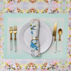 Laura Park Designs TABLE & DRINKWARE Miss Ella Dinner Napkins 5 Laura Park Designs TABLE & DRINKWARE Miss Ella Dinner Napkins