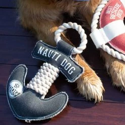 Pavilion PET ACCESSORIES Nauti Dog Canvas Chew Toy