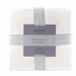 Newcastle Classics Bamboo Blanket Oversized Queen - Pristine White