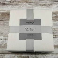 Newcastle Classics BED & SOFA Bamboo Blanket Oversized Twin - Pristine White