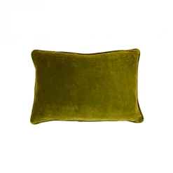 Laura Park Designs Olive Green Velvet Pillow BED & SOFA