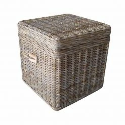 Padma's Plantation Kubu End Table Trunk Tables