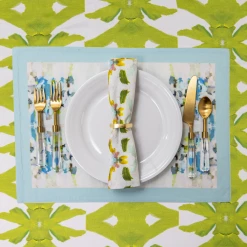 Laura Park Designs TABLE & DRINKWARE Palm Green Tablecloth