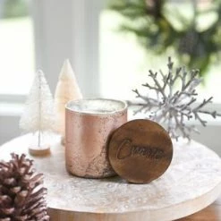 Crave Candles Company Copper Mercury Glass Candle PERSONAL PAMPERING