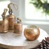 Crave Candles Company Copper Mercury Glass Globe Candle