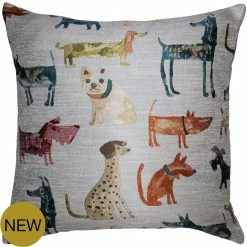 Square Feathers BED & SOFA Pooch Throw Pillow