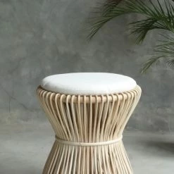 Padma's Plantation Ranch Stool Vanities