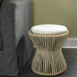 Padma's Plantation Ranch Stool Vanities