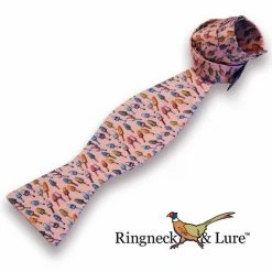 Ringneck & Lure MENSWEAR & ESSENTIALS Buoys Ice Pink Bow Tie