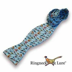 Ringneck & Lure Buoys Sky Blue Bow Tie