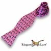 Ringneck & Lure Elephants Raspberry Bow Tie