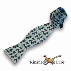 Ringneck & Lure Mallards Aqua Bow Tie MENSWEAR & ESSENTIALS