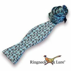 Ringneck & Lure MENSWEAR & ESSENTIALS Rams Robin Egg Bow Tie