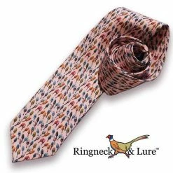 Ringneck & Lure Buoys Ice Pink Necktie
