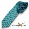 Ringneck & Lure MENSWEAR & ESSENTIALS Fly Lures Cerulean Necktie