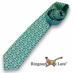 Ringneck & Lure Rams Celadon Necktie MENSWEAR & ESSENTIALS