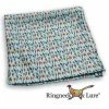 Ringneck & Lure Buoys Sky Blue Pocket Square