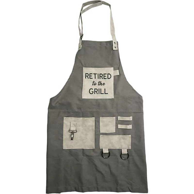 Pavilion Retired To The Grill Apron MENSWEAR & ESSENTIALS 4 Pavilion Retired To The Grill Apron MENSWEAR & ESSENTIALS