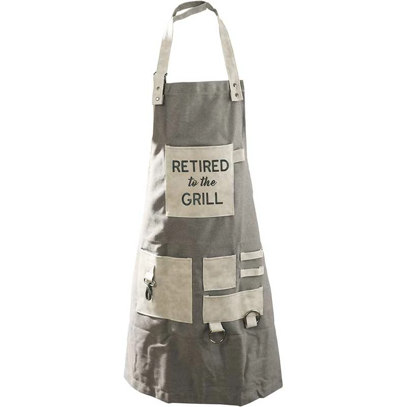 Pavilion Retired To The Grill Apron MENSWEAR & ESSENTIALS 2 Pavilion Retired To The Grill Apron MENSWEAR & ESSENTIALS