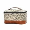 Myra Bag MENSWEAR & ESSENTIALS Flower Design Shaving Kit Bag