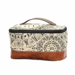 Myra Bag MENSWEAR & ESSENTIALS Flower Design Shaving Kit Bag