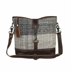 Myra Bag Rough Textured Shoulder Bag