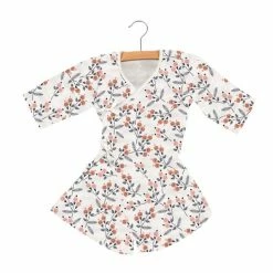 Newcastle Classics KID'S CLOTHING & ACCESSORIES Dahlia Floral Bamboo Mini Wrap Dress