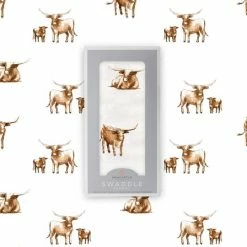 Newcastle Classics KID'S CLOTHING & ACCESSORIES Longhorn Swaddle