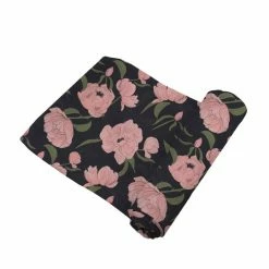 Newcastle Classics Peonies Bamboo Swaddle