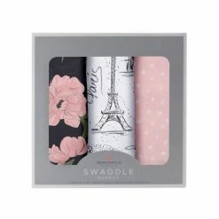 Newcastle Classics London, Paris, New York Swaddle 3-Pack