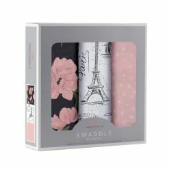 Newcastle Classics London, Paris, New York Swaddle 3-Pack