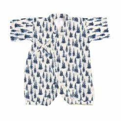 Newcastle Classics KID'S CLOTHING & ACCESSORIES Indigo Forest Bamboo Mini Kimono Jumpsuit