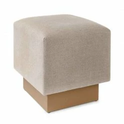 Square Feathers Seating Austin Cube Ottoman