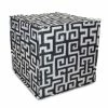 Square Feathers Carey Cube Ottoman Seating