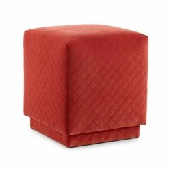 Square Feathers Gavin Cube Ottoman Seating