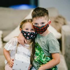 Pavilion Santa Cat Kid's Mask 9 Pavilion Santa Cat Kid's Mask